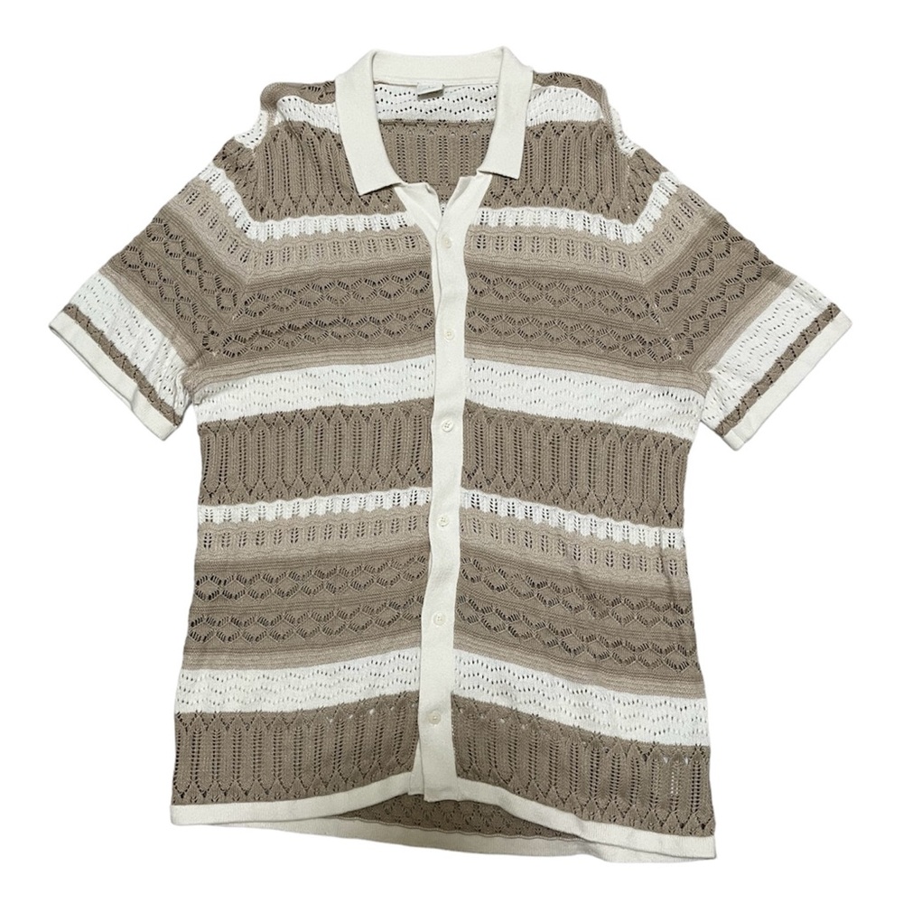 Hollister Knitted Button Down Tee